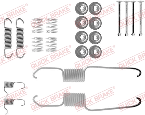 Accessory Kit, brake shoes